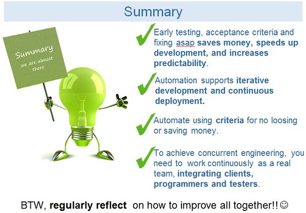 early-testing-14-summary